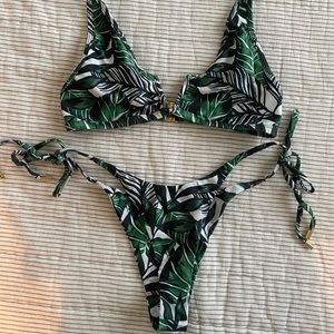 Sundaze Tropical Print Bikini
